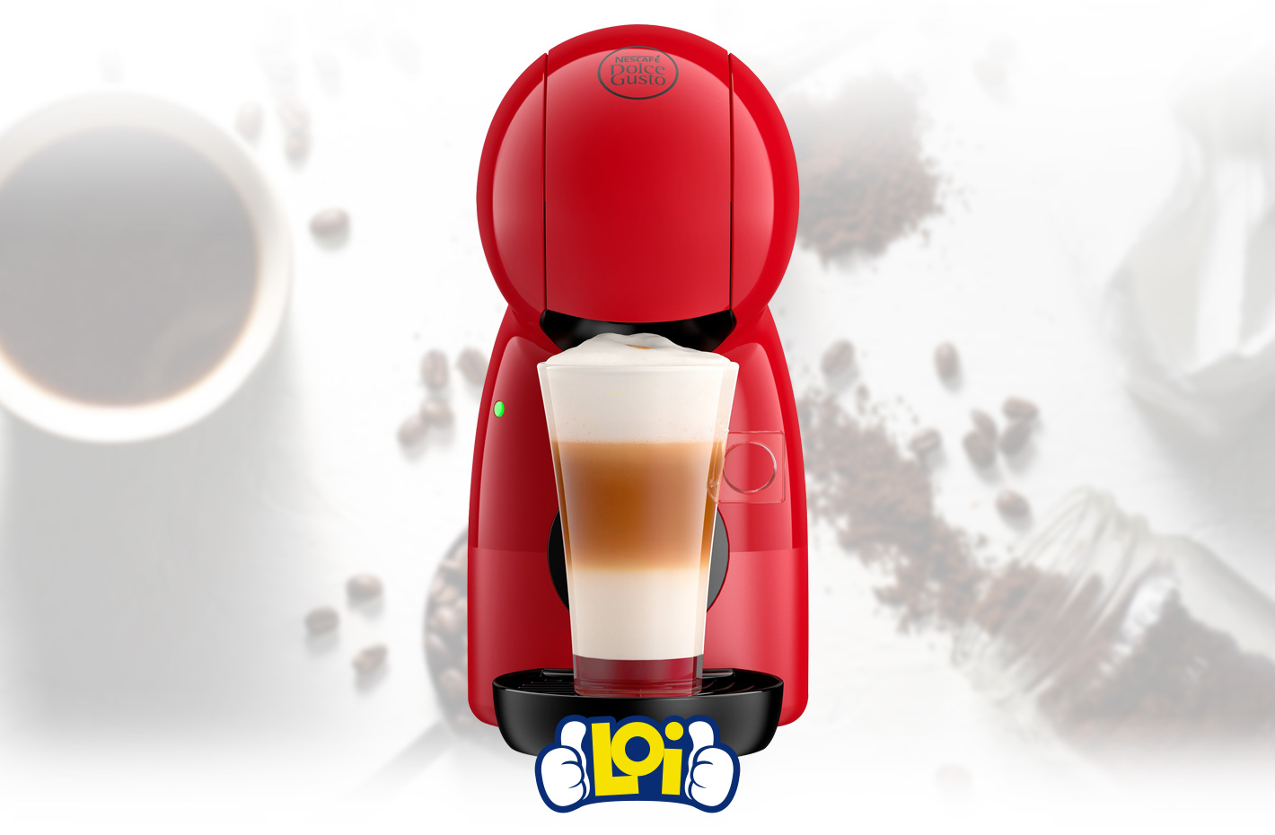 Cafetera Dolce Gusto Piccolo Xs Tazas Latte Macchiato Porta