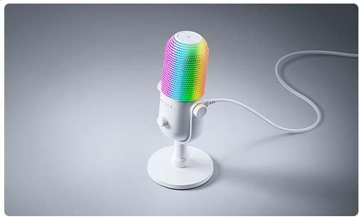 Micrófono Razer Seiren V3 Chroma con sensibilidad -34dB