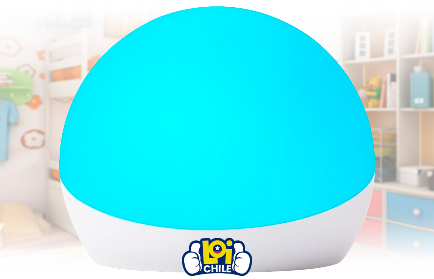 Echo Glow Lámpara inteligente multicolor para niños Alexa Compatible
