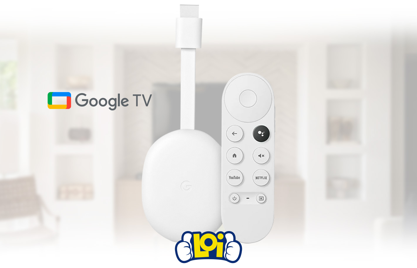 Google Chromecast con Google TV y Control remoto