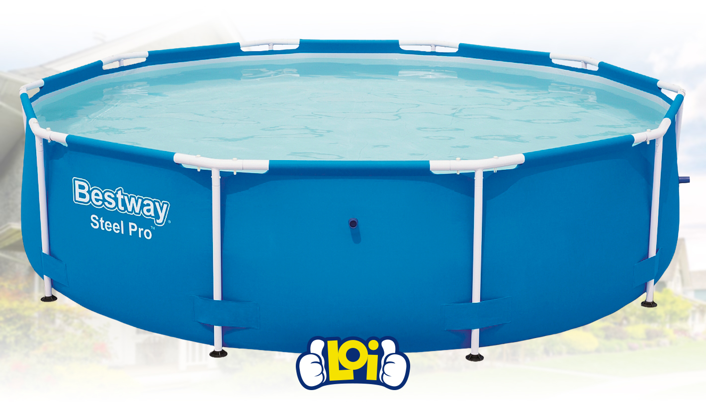 Piscina Estructural Bestway Steel Pro 4678L 3.05m X 0.76m Con Filtro Y ...