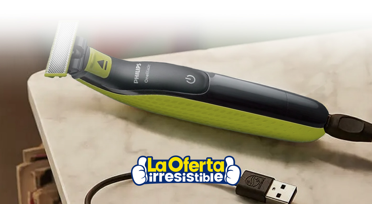 Afeitadora Philips Oneblade Qp1424/10 Recorte Perfila