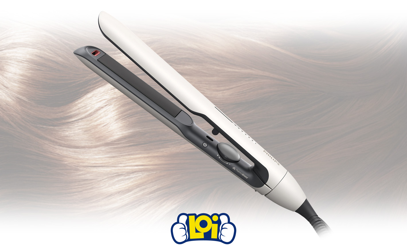 Plancha del pelo Philips HP8321/40 con revestimiento cerámico de turmalina