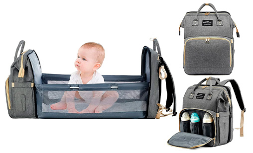 Mochila maternidad con cambiador Baby Nature - Enfants et Maison