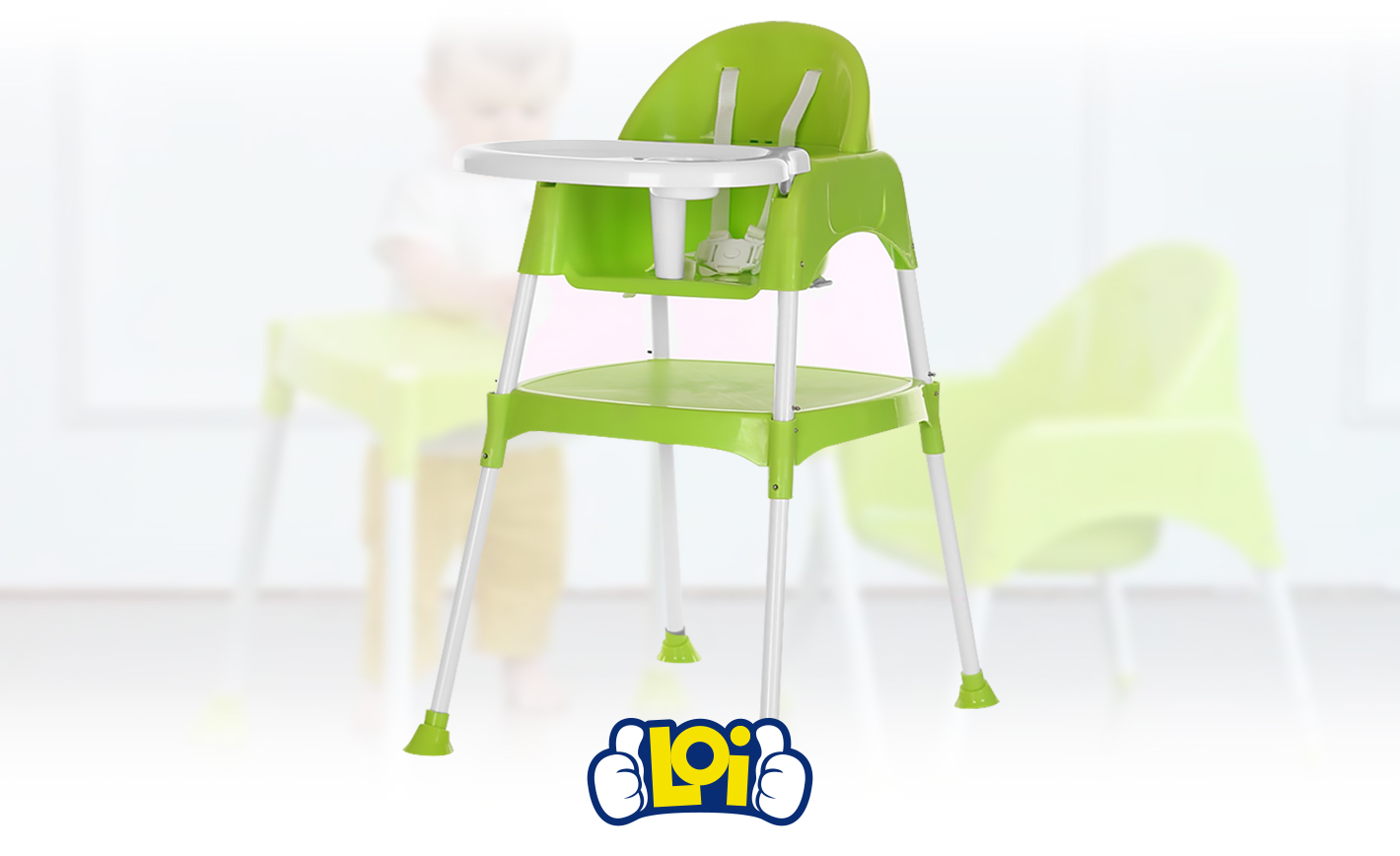 Silla de comedor para bebés de 0 a 3 años, silla alta para comer