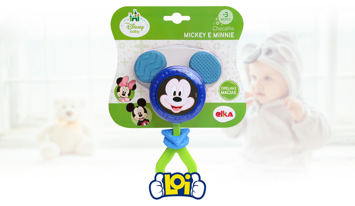 Los bebés Mickey y Minnie en su rutina de todo el día en BB Juguetes 