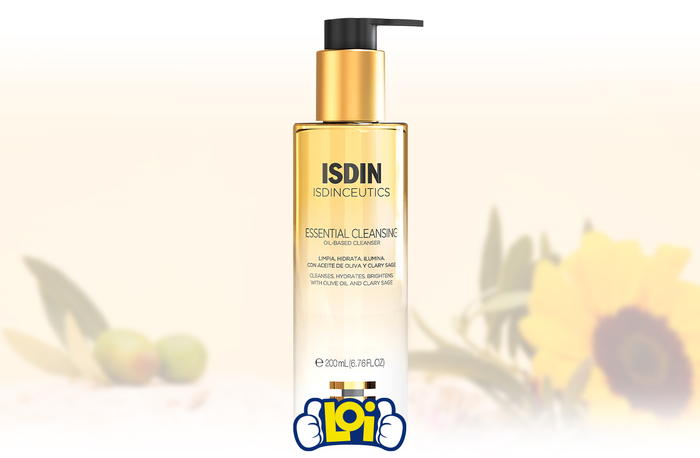 Limpiador facial ISDIN Essential Cleansing para una piel radiante, oferta  LOi.