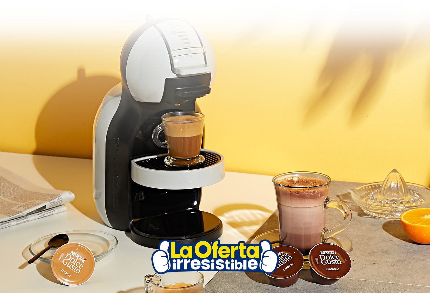 Cafetera Espresso SMARTLIFE 800W Jarra de Vidrio 240ml, oferta LOi.