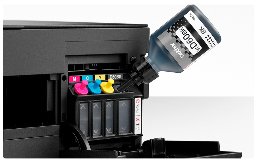 Impresora Brother T220 Multifunción Sistema Continuo Juego de Tintas  Incluido, oferta LOi.