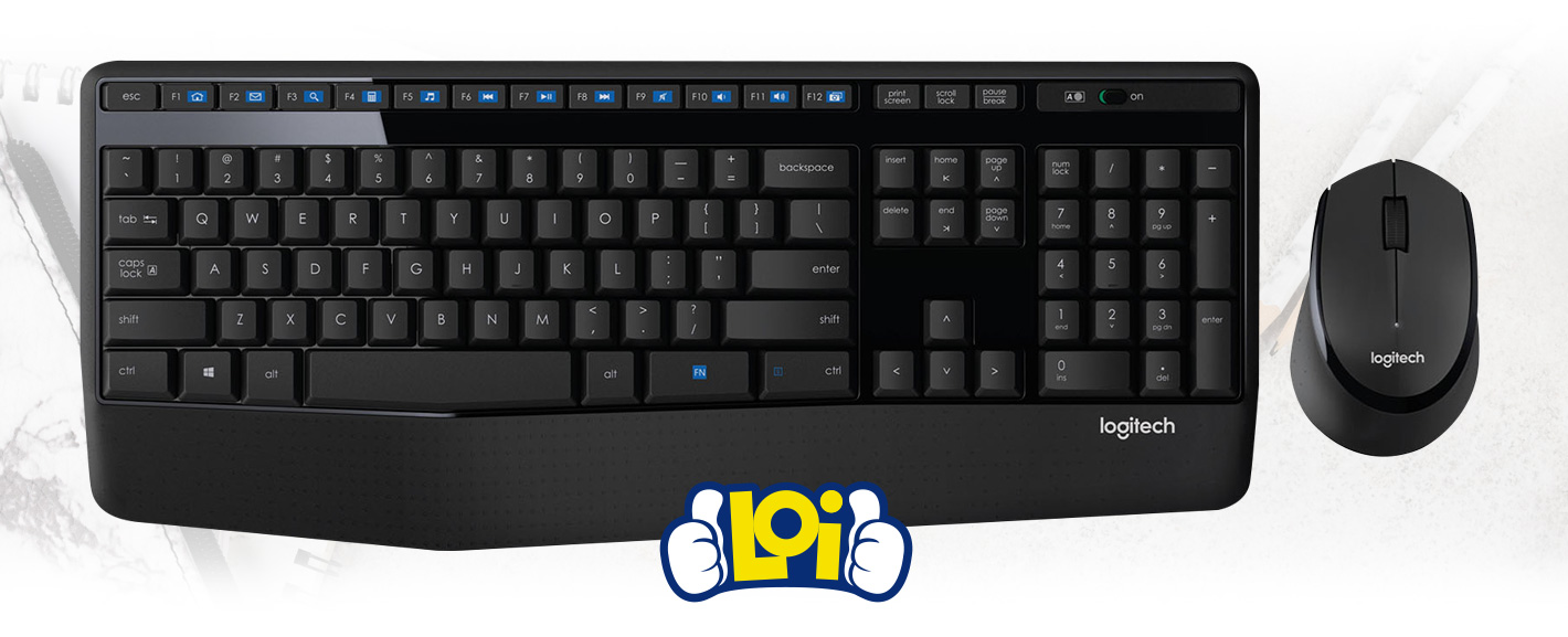 Teclado mk345 logitech sale